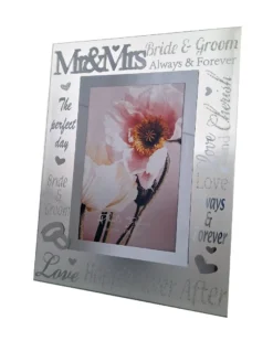 Mr. & Mrs. Wedding Frame 10 x 15 cm Hochzeitsrahmen