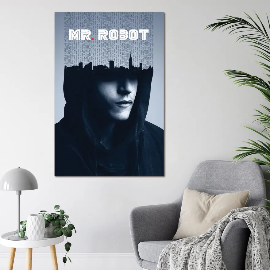 Mr. Robot Poster Hacked