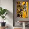Muhammad Ali 'Float and Sting' Poster