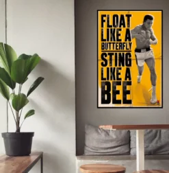 Muhammad Ali 'Float and Sting' Poster
