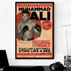 Muhammad Ali Poster Vintage