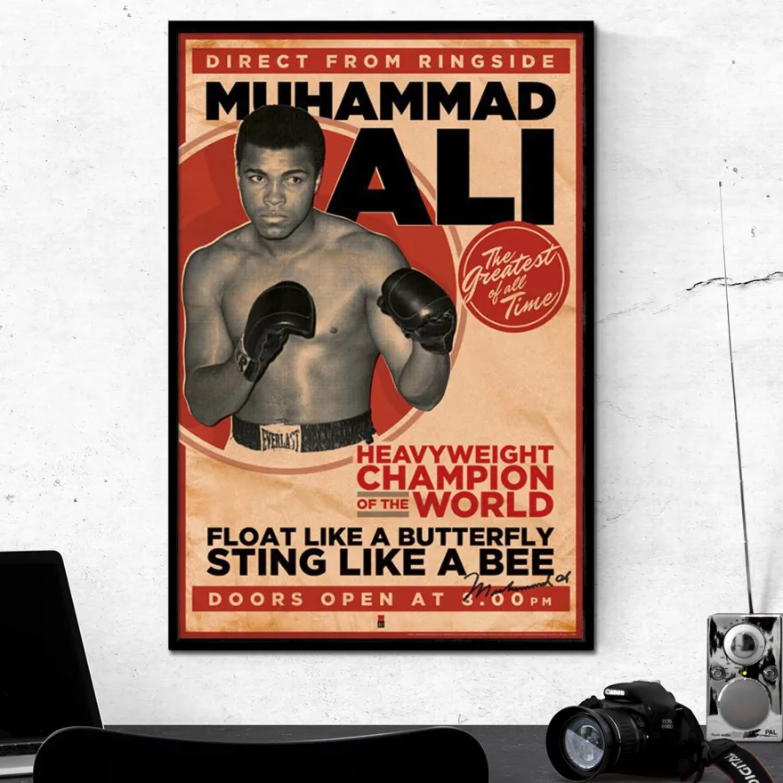 Muhammad Ali Poster Vintage