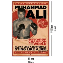 Muhammad Ali Poster Vintage