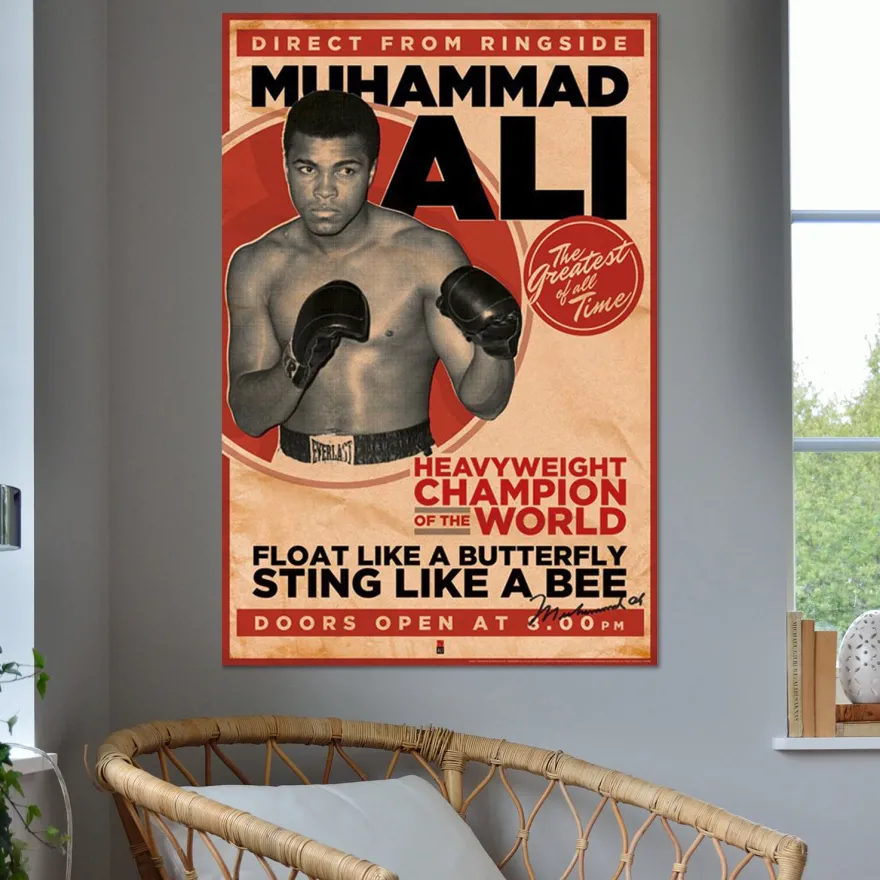 Muhammad Ali Poster Vintage