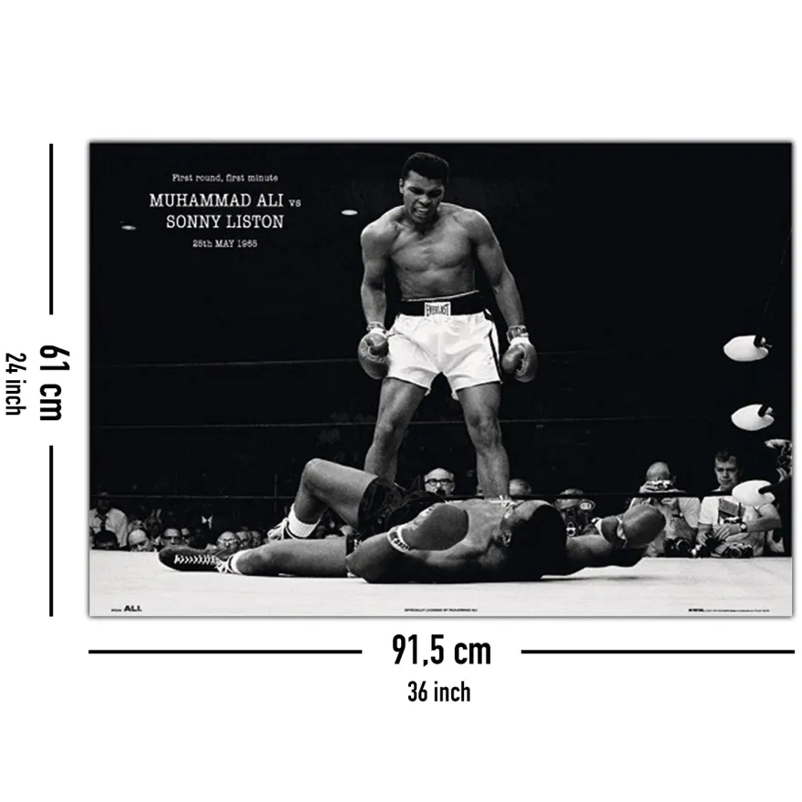 Muhammad Ali vs. Sonny Liston Poster