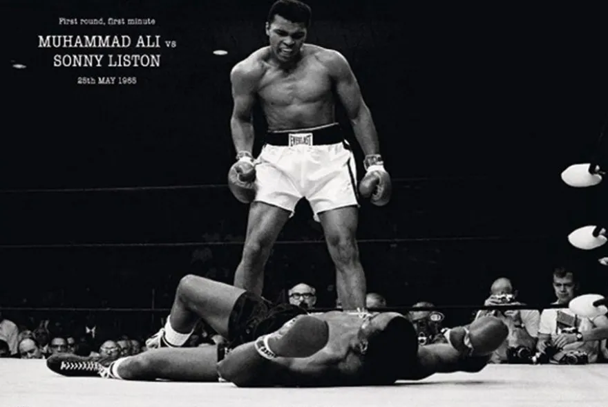 Muhammad Ali vs. Sonny Liston Poster