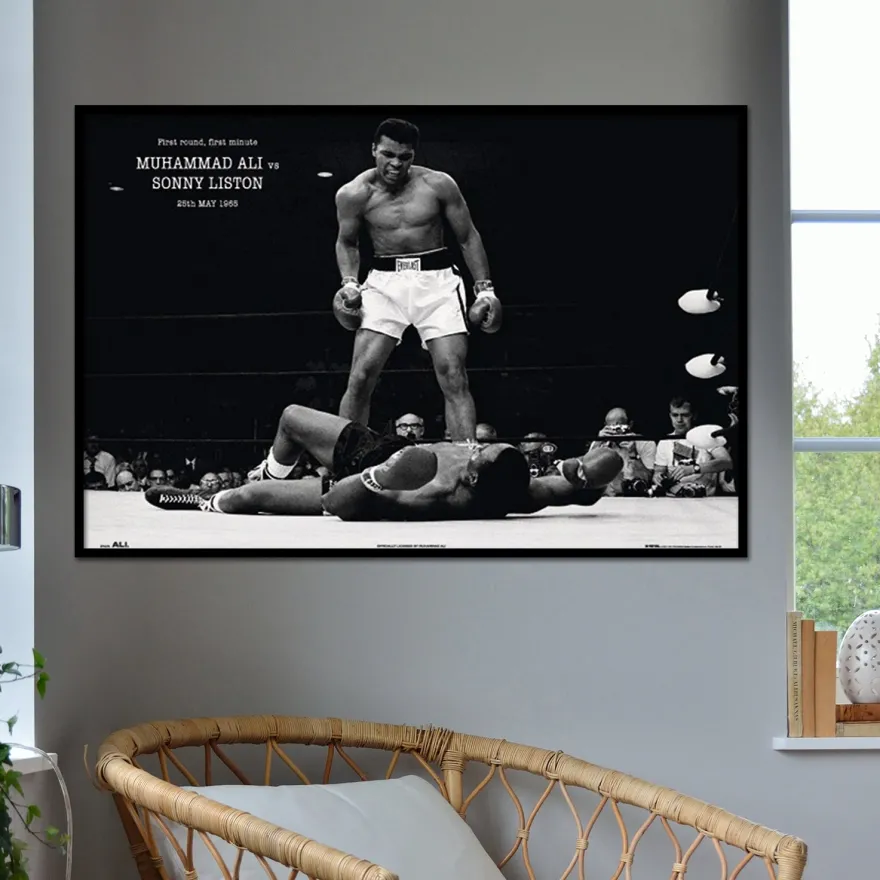 Muhammad Ali vs. Sonny Liston Poster