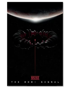 Muse Poster Album Cover The Wow! Signal