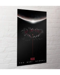 Muse Poster Album Cover The Wow! Signal