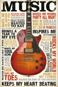 Music is passion Poster