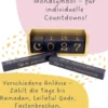 Muslim Countdown Kalender Holz-Tischkalender, Tagezähler