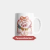 My favorite Gal Tasse - beste Freundinnen mit Wunschnamen - Inclusive Design Black Friends & Besties - 330 ml
