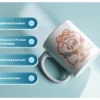 My favorite Gal Tasse - beste Freundinnen mit Wunschnamen - Inclusive Design Black and White Friends / Besties - 330 ml
