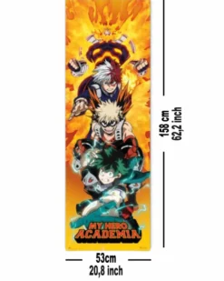 My Hero Academia Langbahnposter