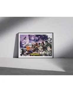 My Hero Academia Poster | Boku no Hero Academia | Heroes vs Villains | 61x91,5 cm