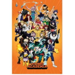 My Hero Academia Poster Charaktere