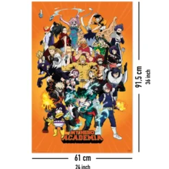 My Hero Academia Poster Charaktere