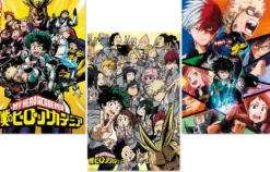 My Hero Academia Poster 3er-Set