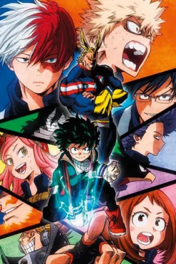 My Hero Academia Poster 3er-Set