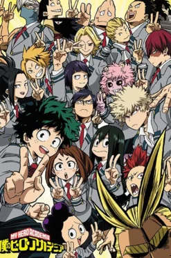 My Hero Academia Poster 3er-Set
