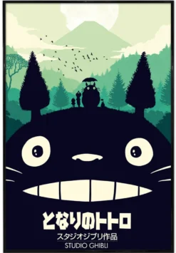 My Neighbour Totoro Poster Japanese