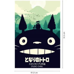 My Neighbour Totoro Poster Japanese