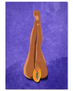 My Papaya Kunstdruck Raissa Oltmanns