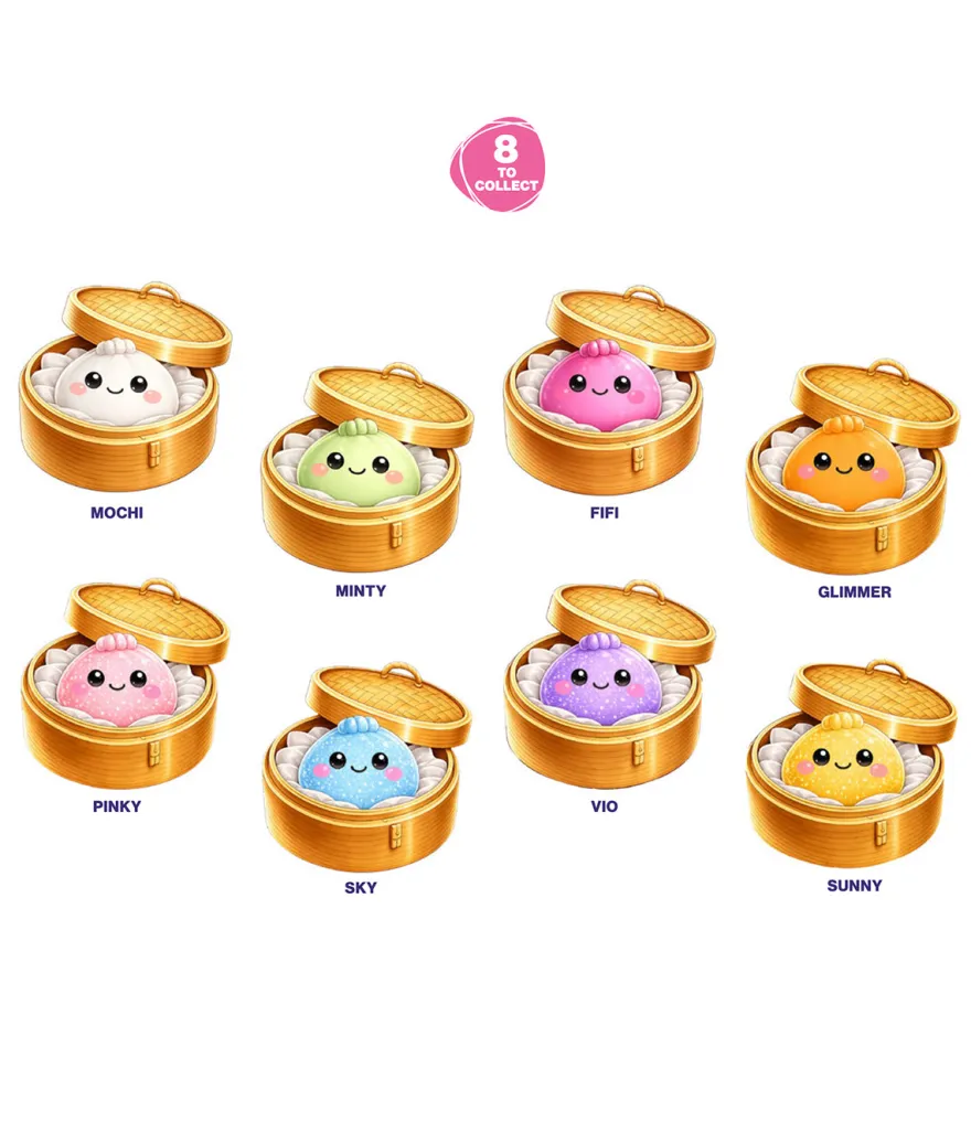 Mystery Squeez'A Dumpling | Squishy Dumpling in Geschenkdose