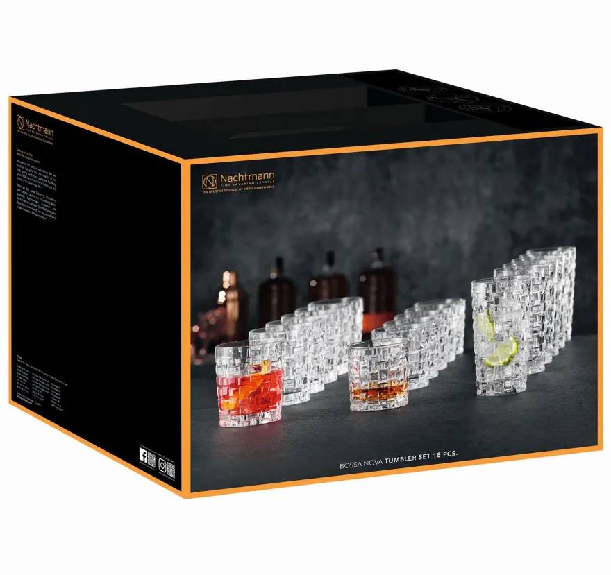 Nachtmann Bossa Nova Bargläser Set 18 Gläser