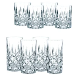 Nachtmann 4 Longdrinkgläser & 4 Whiskeygläser Set