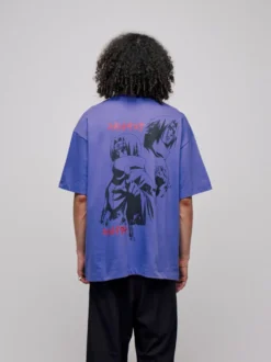 Naruto Graphic T-Shirt Purple Itachi X Sasuke Uchiha Neptun