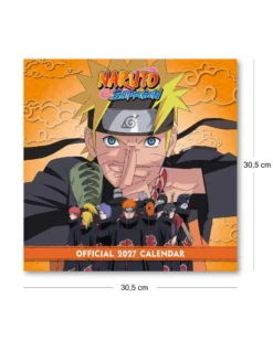 Naruto Shippuden Kalender 2027