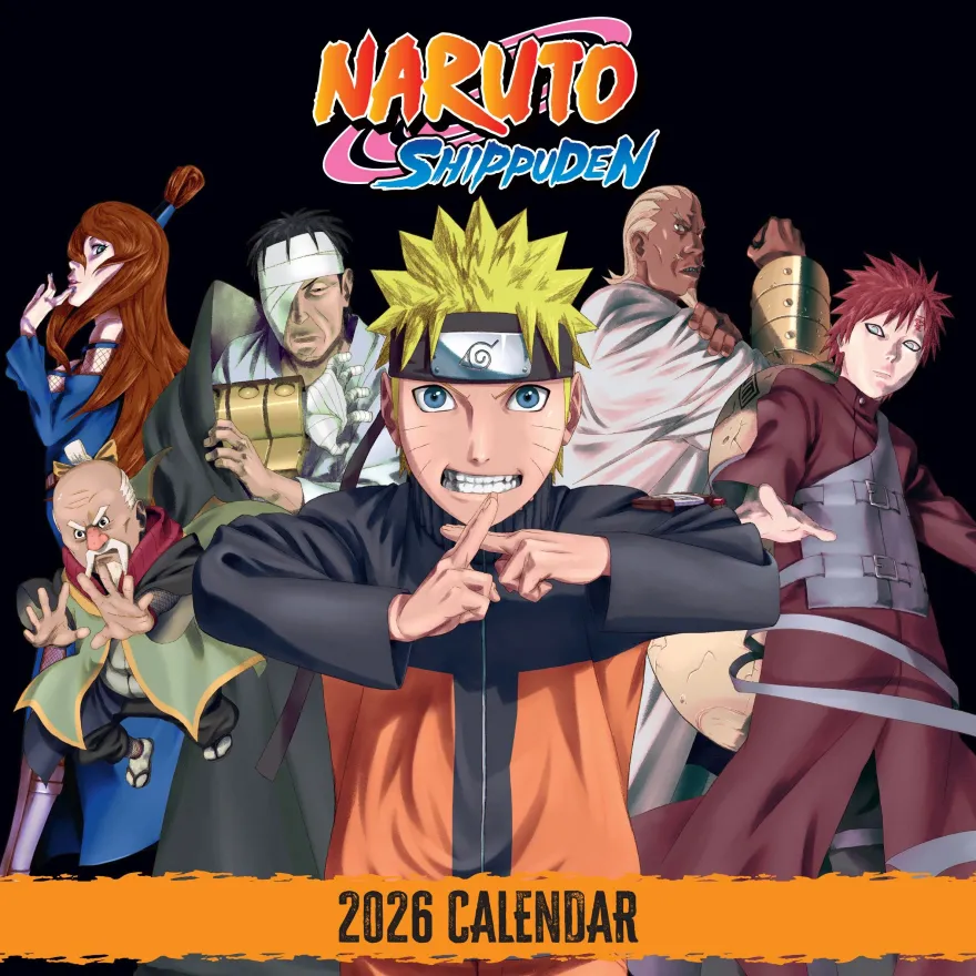 Naruto Shippuden Kalender 2026