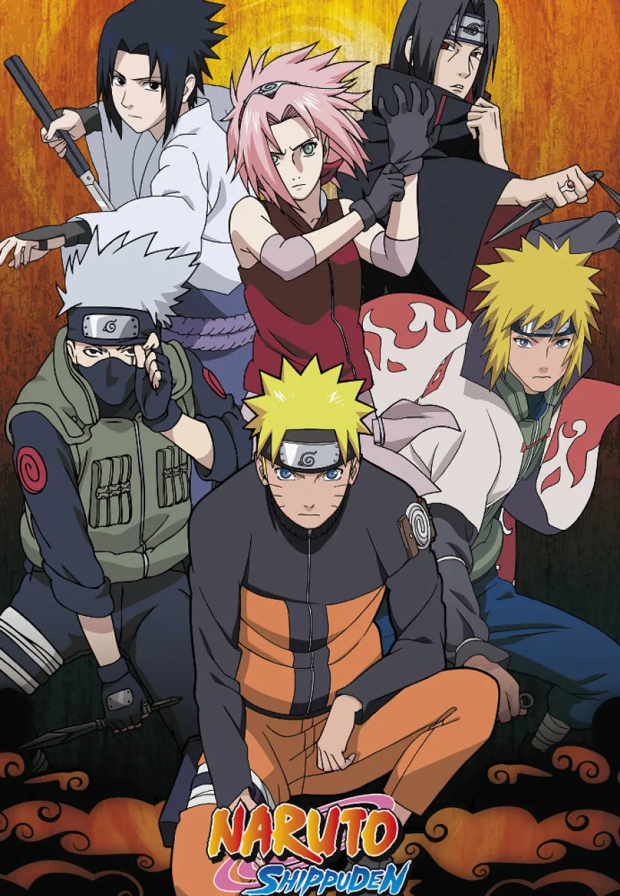 Naruto Shippuden Poster Team