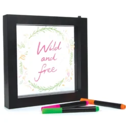 Neon Effect Light Up Message Frame