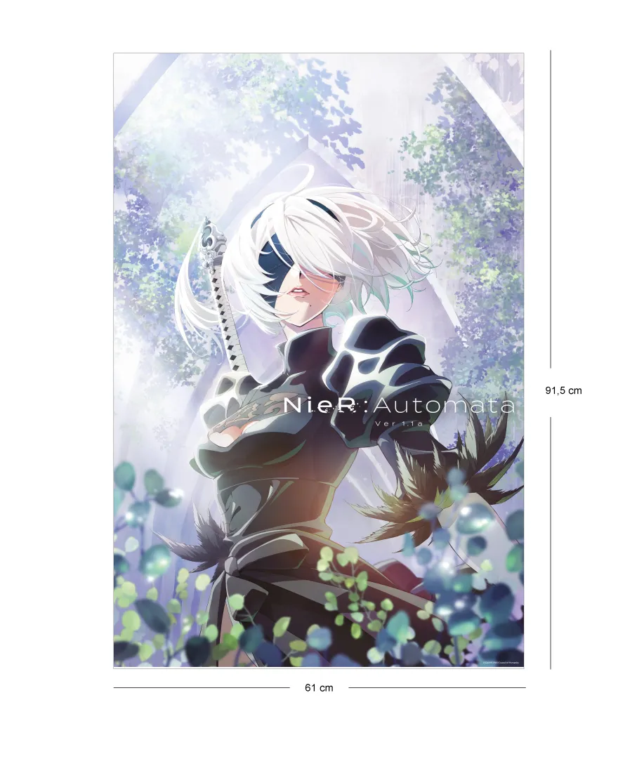 NieR: Automata Poster YorHa Model B Nr. 2