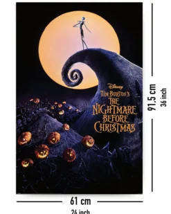 Nightmare Before Christmas Poster, One Sheet