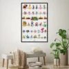 Nintendo Super Mario Poster Character Parade
