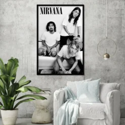 Nirvana Poster Bathroom