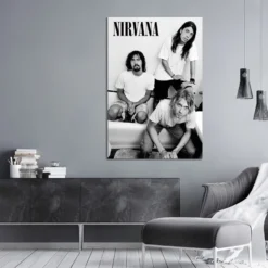 Nirvana Poster Bathroom