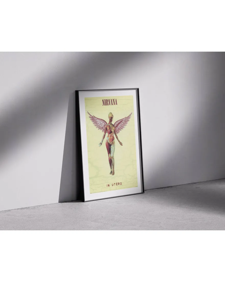 Nirvana Poster In Utero