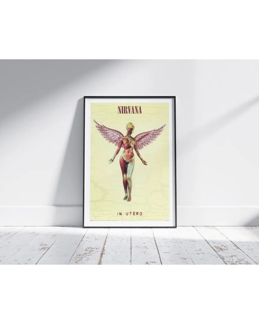 Nirvana Poster In Utero