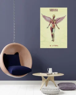 Nirvana Poster In Utero