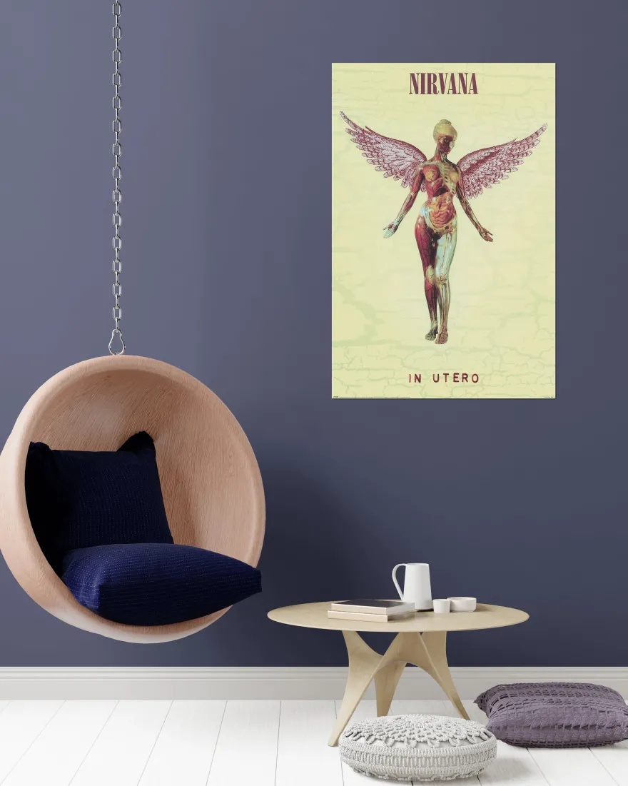 Nirvana Poster In Utero