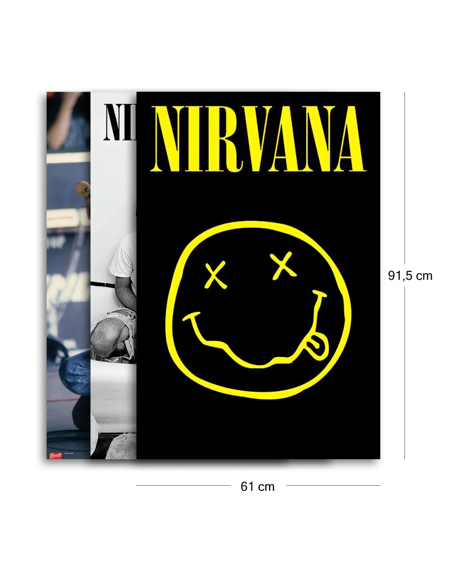 Nirvana Poster Set