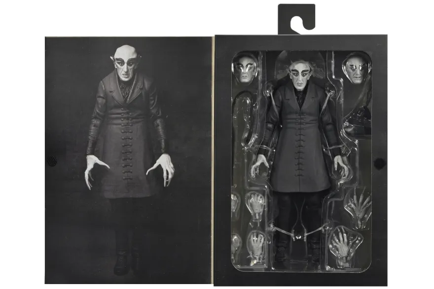 Nosferatu 7' Scale Actionfigur Ultimate Count Orlok (b&w)