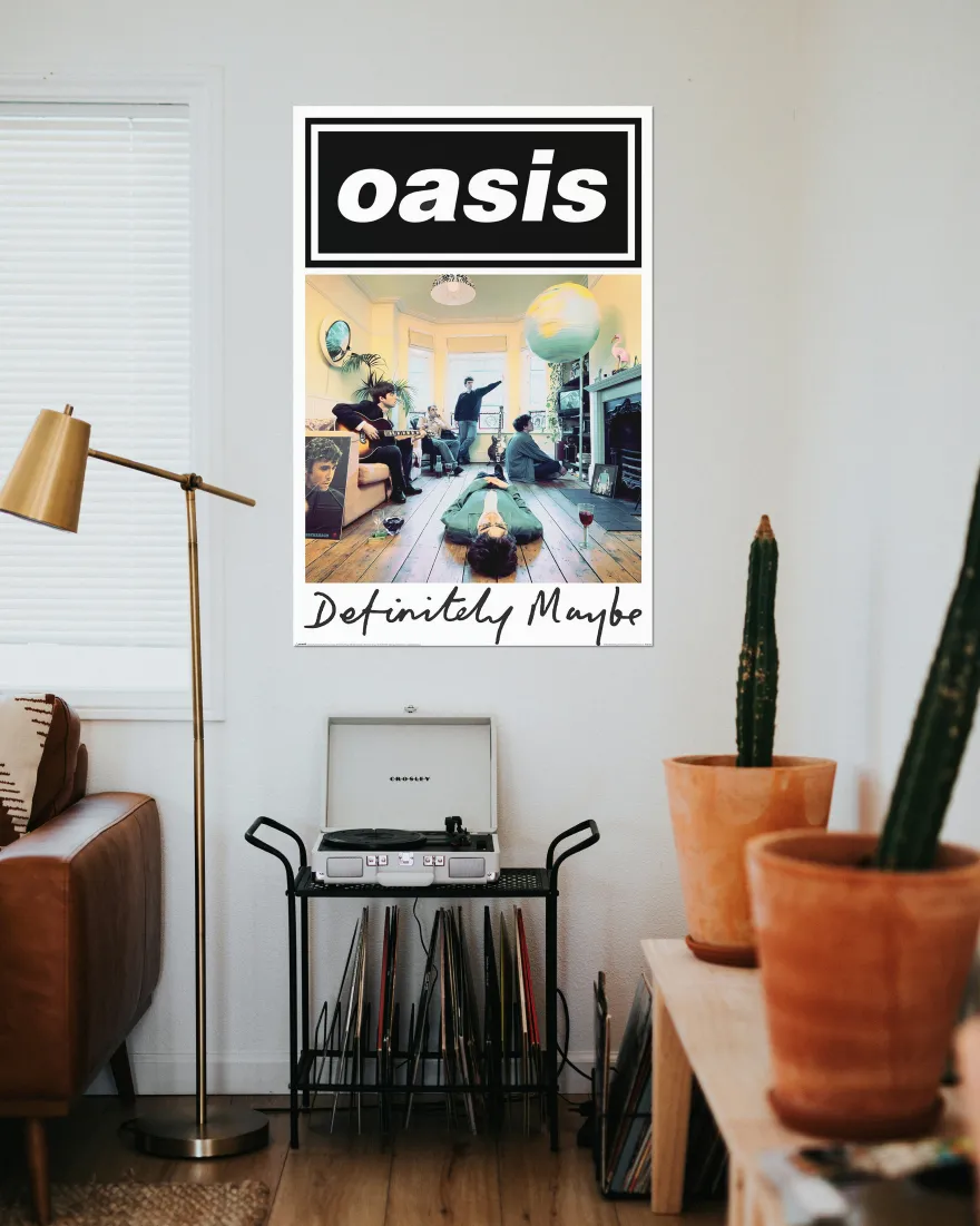 Oasis Poster Definitely Maybe