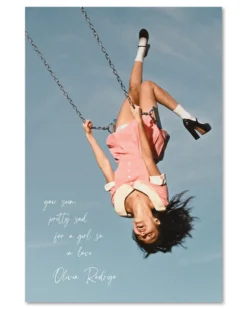 Olivia Rodrigo Poster You Seem Pretty Sad for a Girl So..
