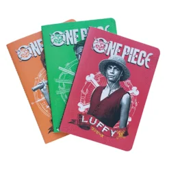 One Piece 3er Set Notizbücher DIN A5 Netflix Live Action