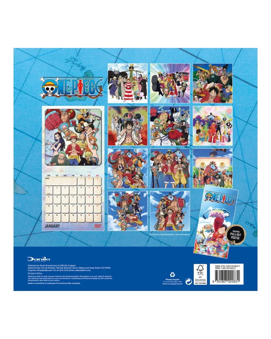 One Piece Kalender 2027
